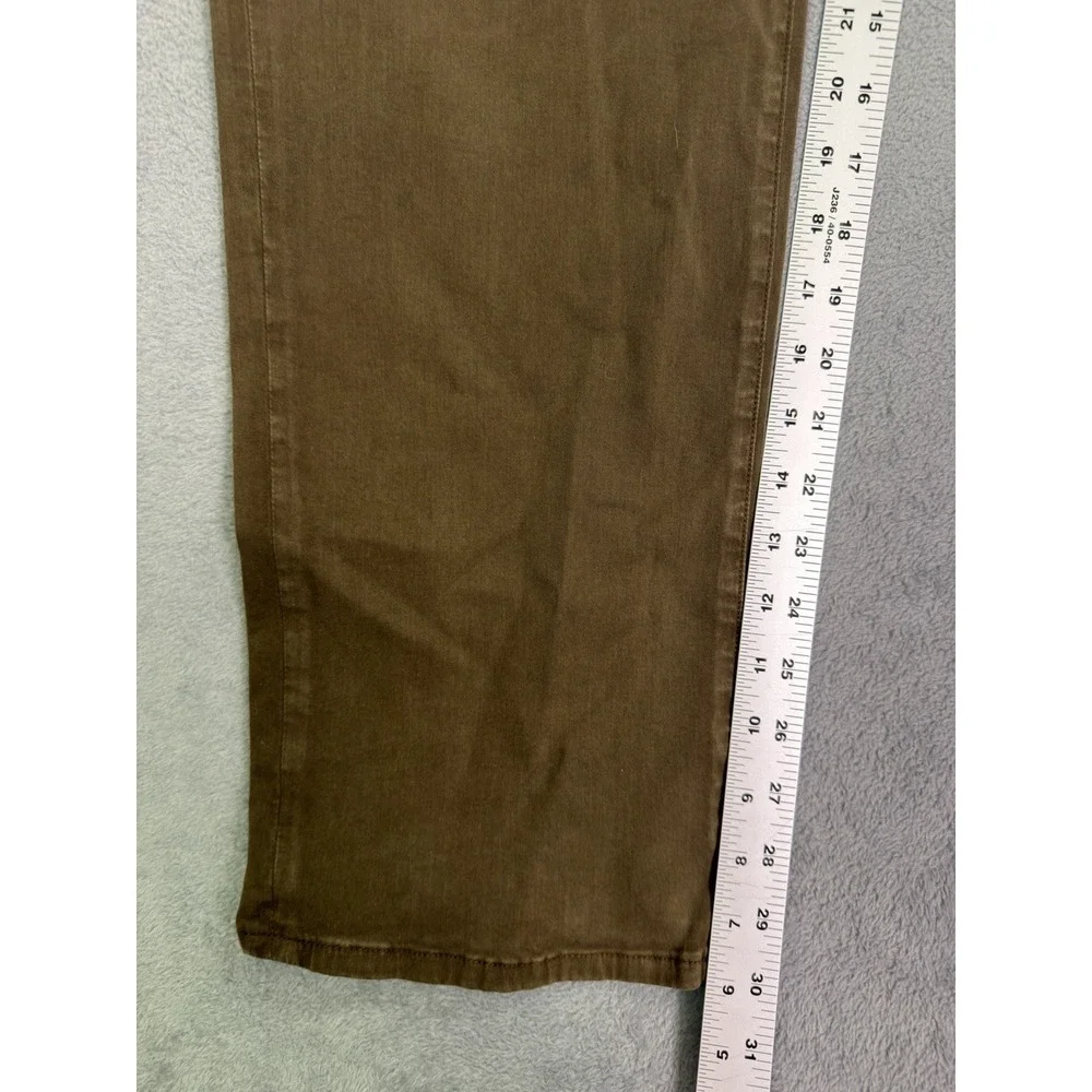 34 Heritage Charisma Pants Mens 36x30 Brown Comfort Rise Classic Fit Stretch